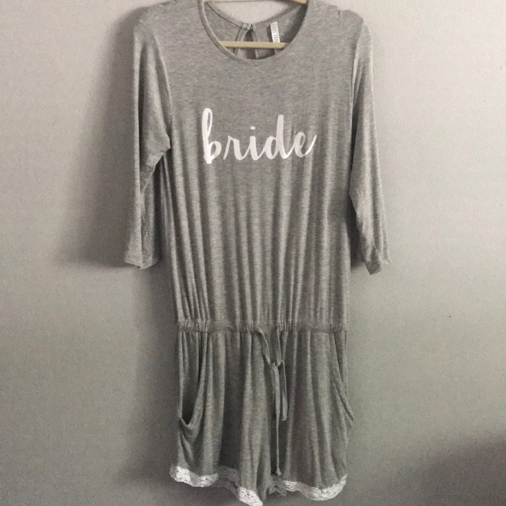 Bride Romper by David’s Bridal